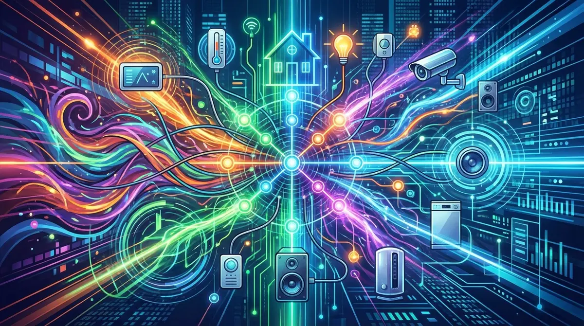 Maison connectée moderne