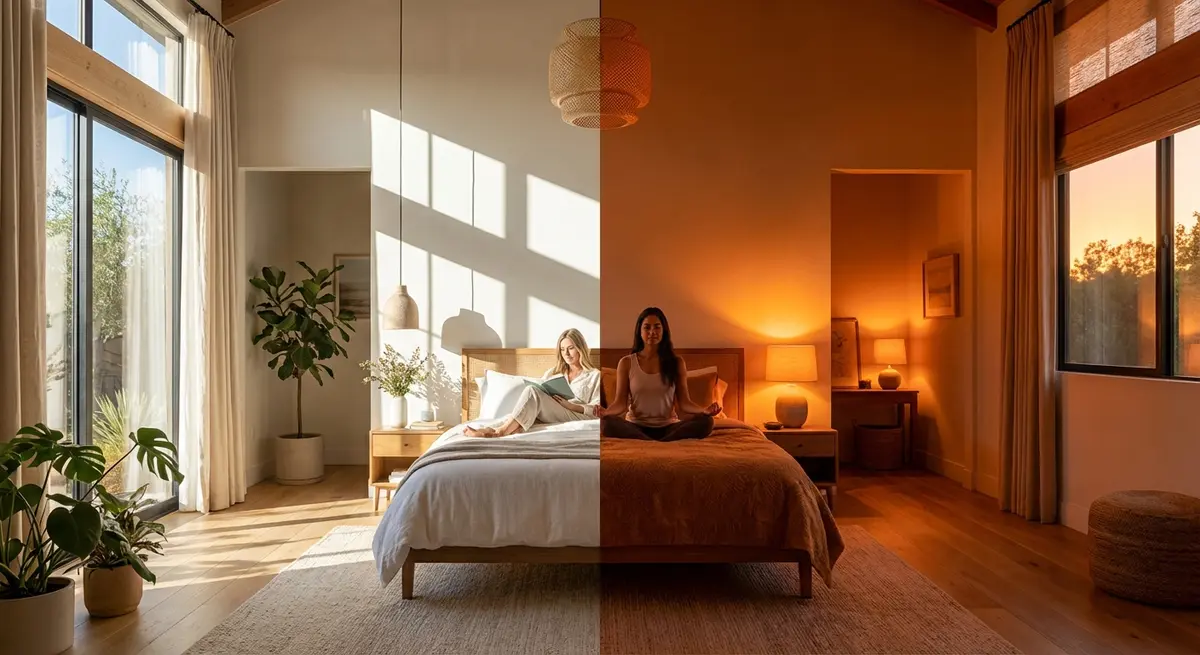 L'éclairage circadien : pourquoi la couleur de vos ampoules influence votre sommeil