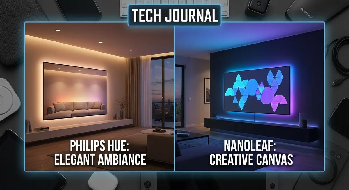 Philips Hue vs Nanoleaf : le luxe de l'éclairage connecté vaut-il encore son prix ?